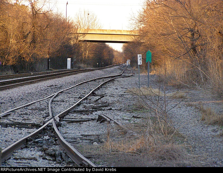 Former MKT freight siding.